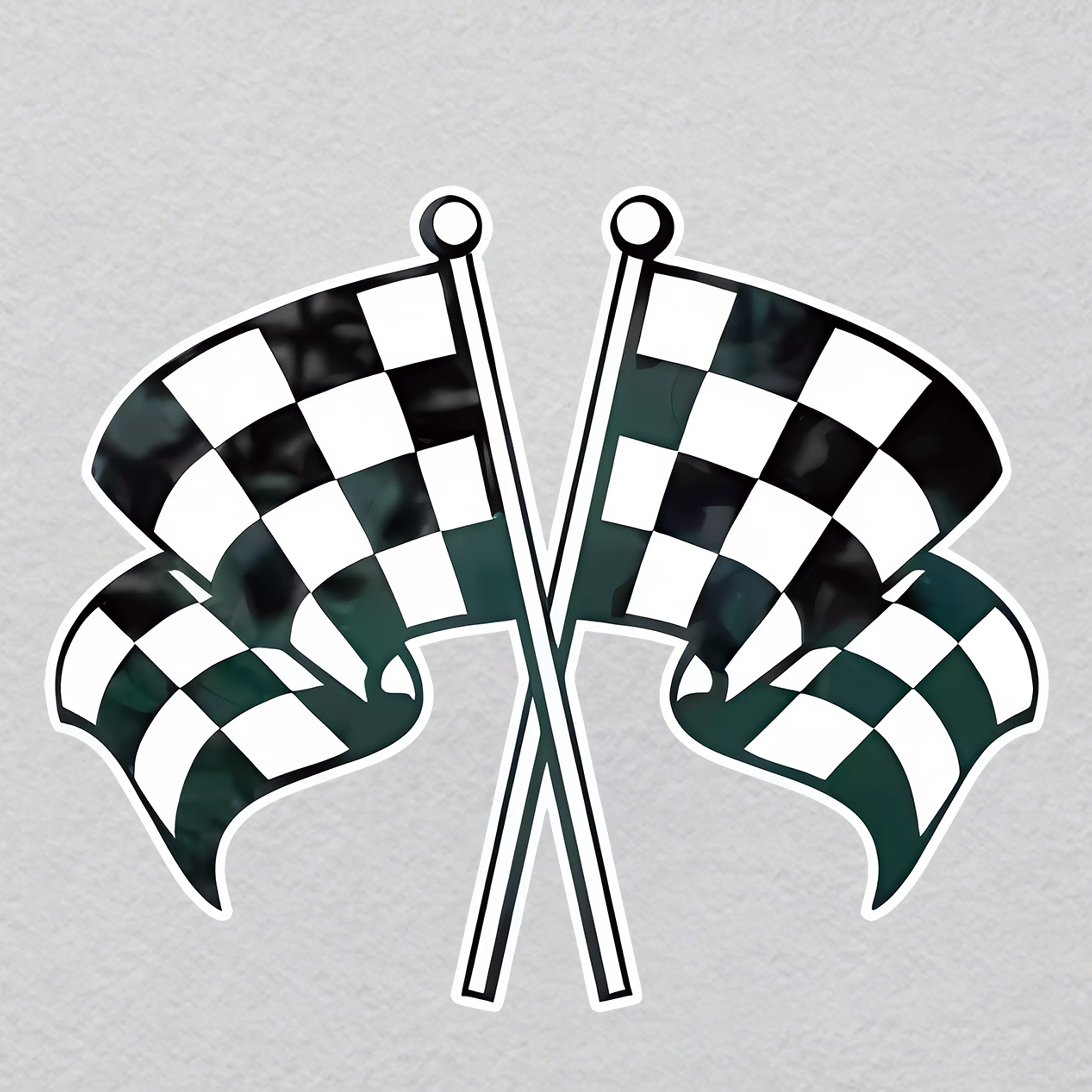 K000336-w35h28.8	Crystal Label | Infinite Math Flower Pattern