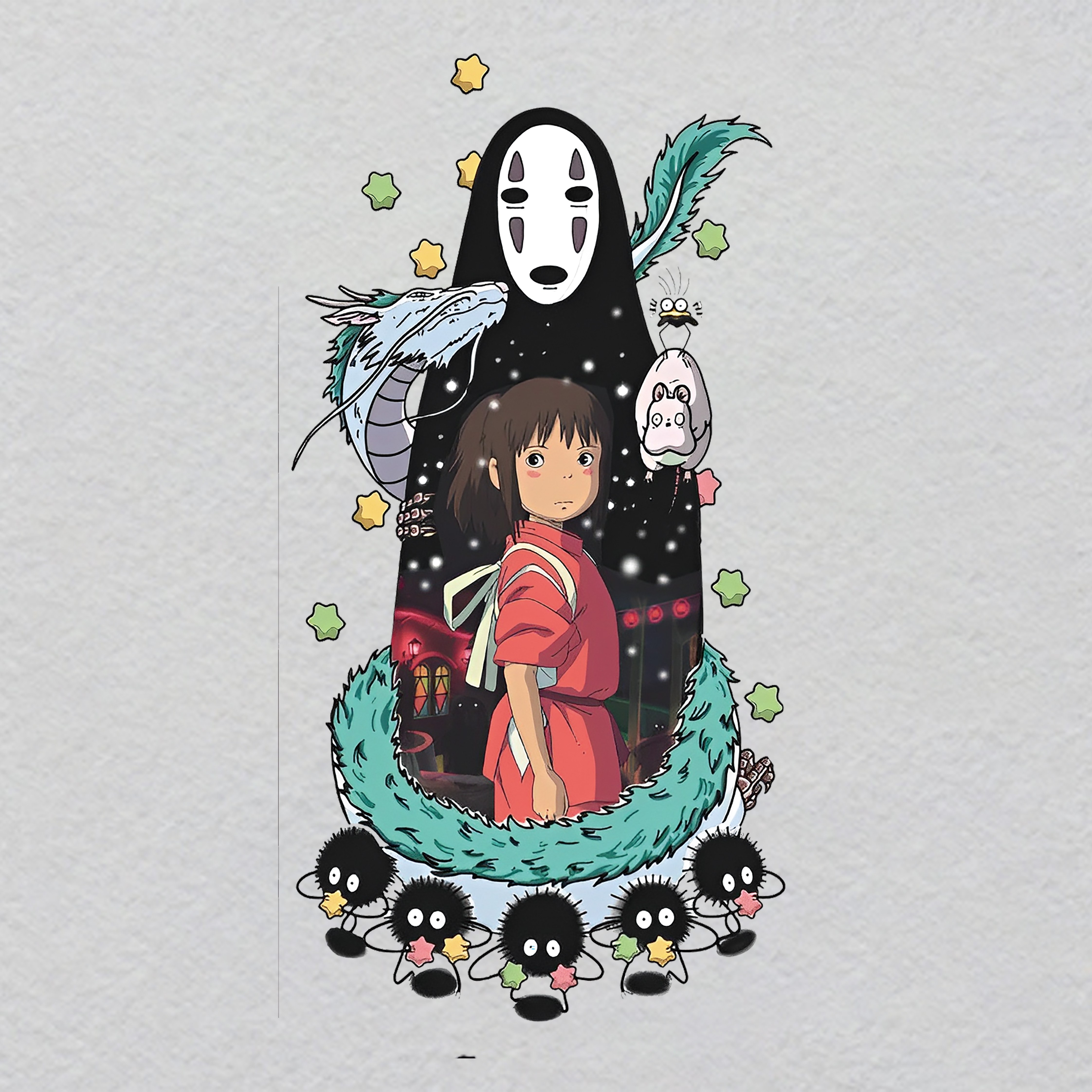 K000095-w17.67h35_01	Octopus Tentacle Crystal Iron-On | Deep Sea Creature Design