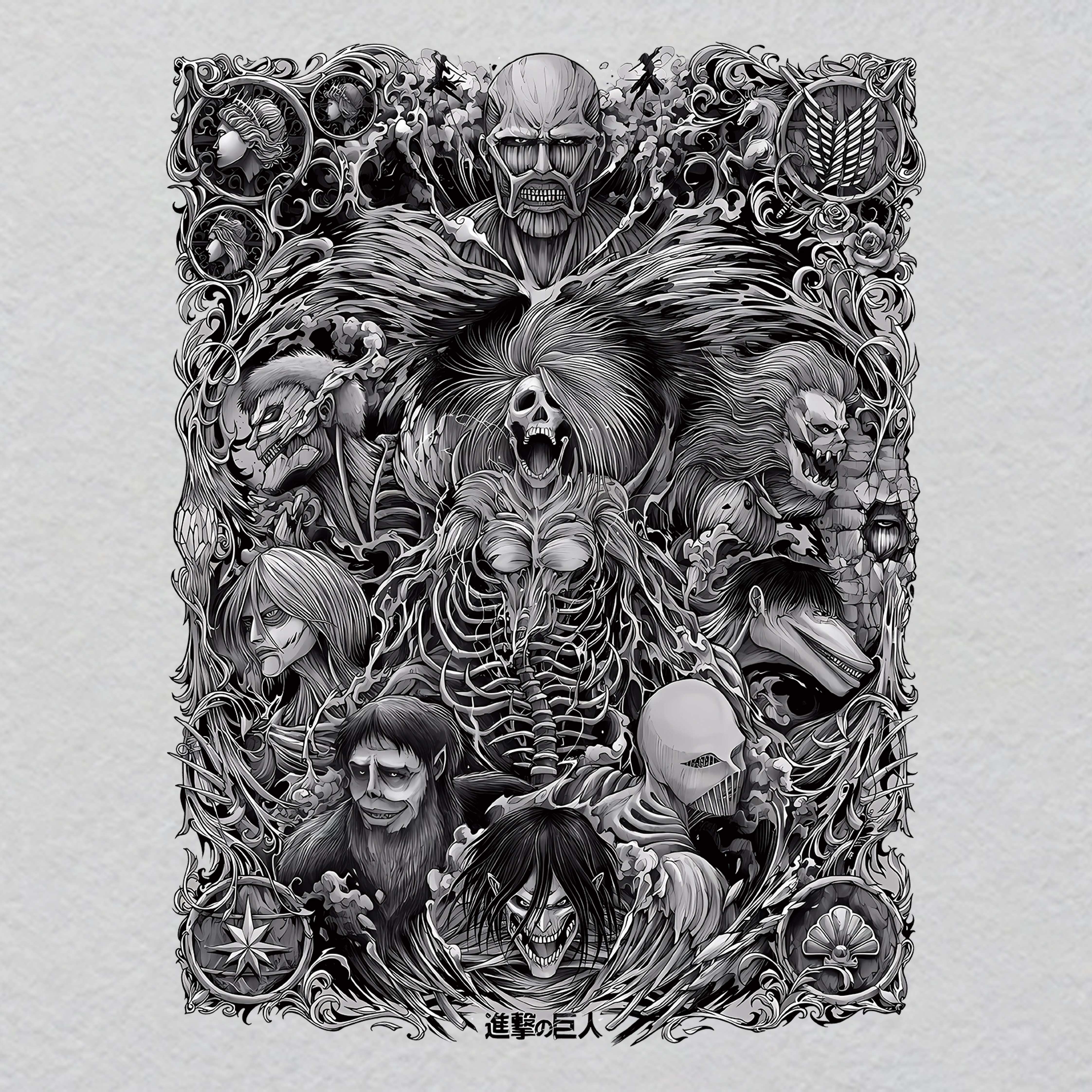 K000147-w26.5h35	Neon Skull & Rose UV Patch | Classic Tattoo Style Glow