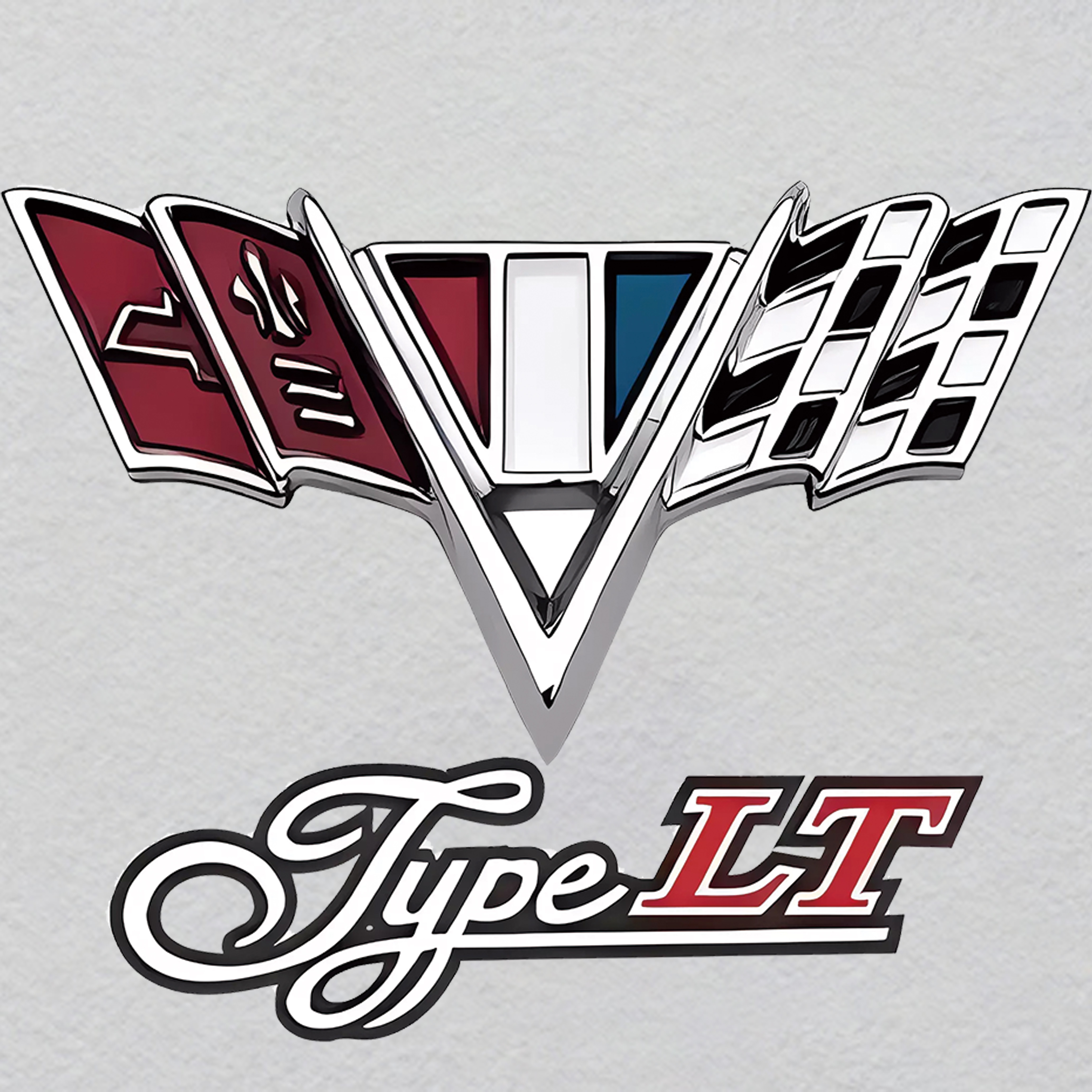 K000007-w35h27.64_01 Vintage Glitter Crystal Label | Retro Iron-On Charm