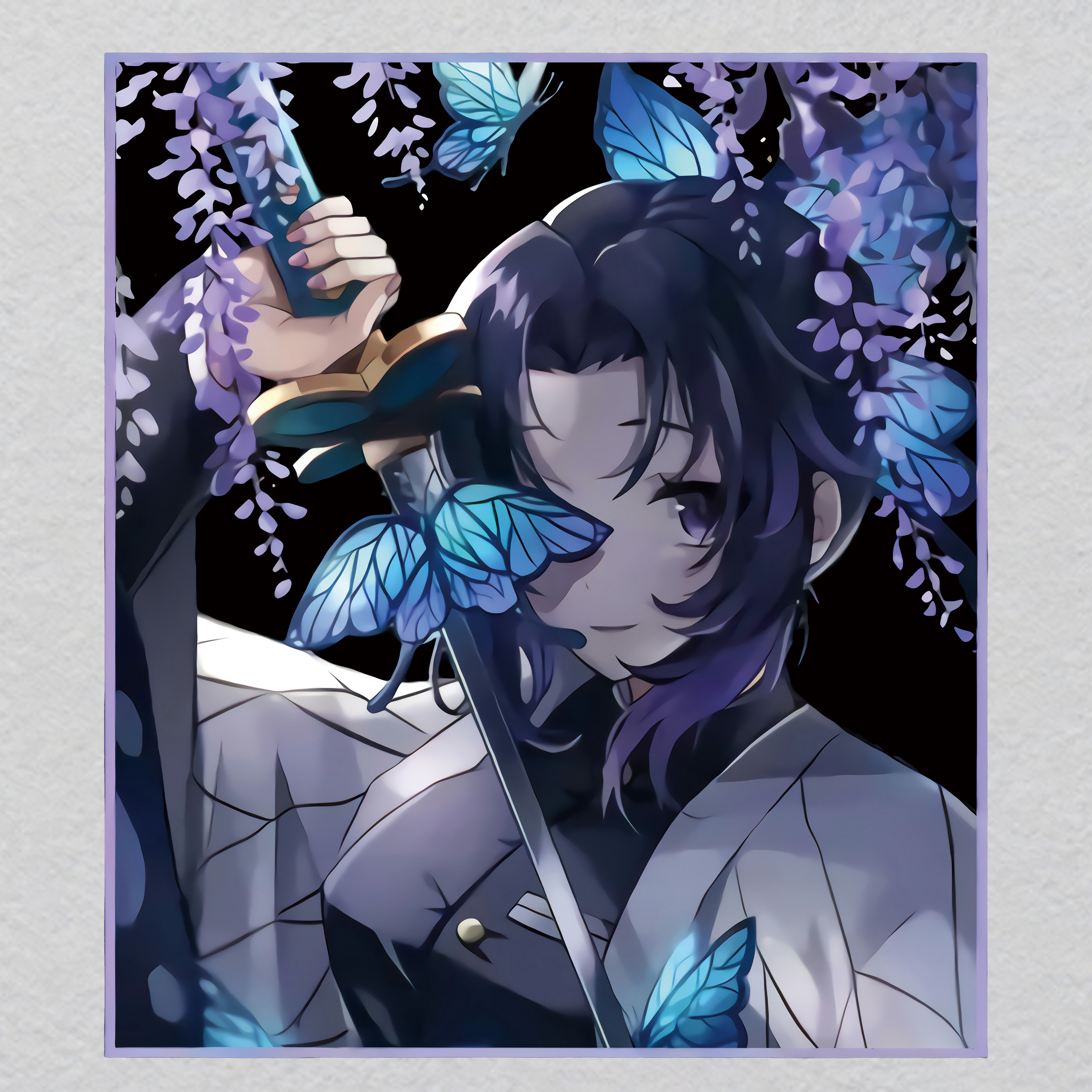 K000171-w30.77h35 Inkwell & Star Crystal Label | Creative Writing