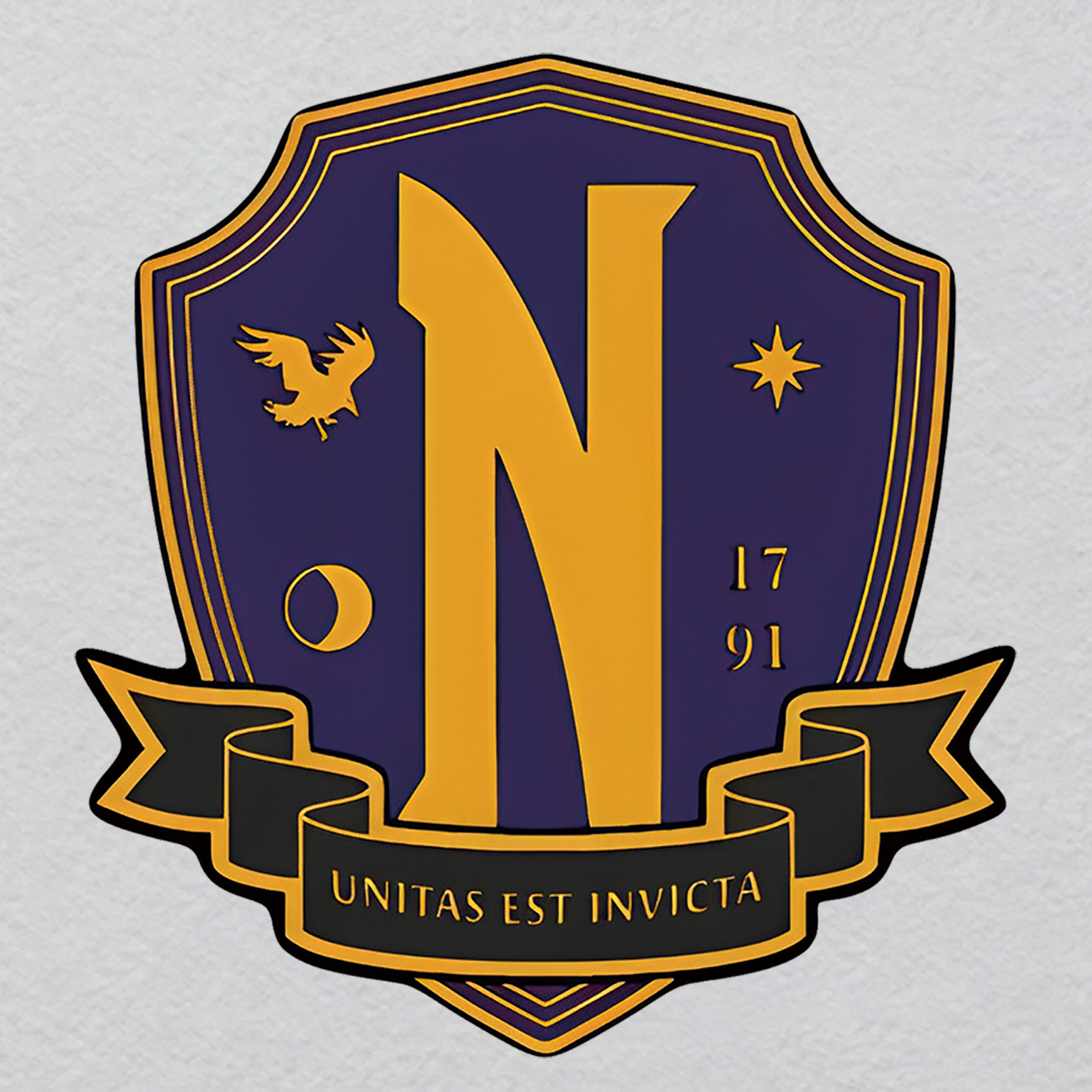 K000085-h32.83h35	Anchor & Rope Crystal Iron-On | Nautical Stability Symbol