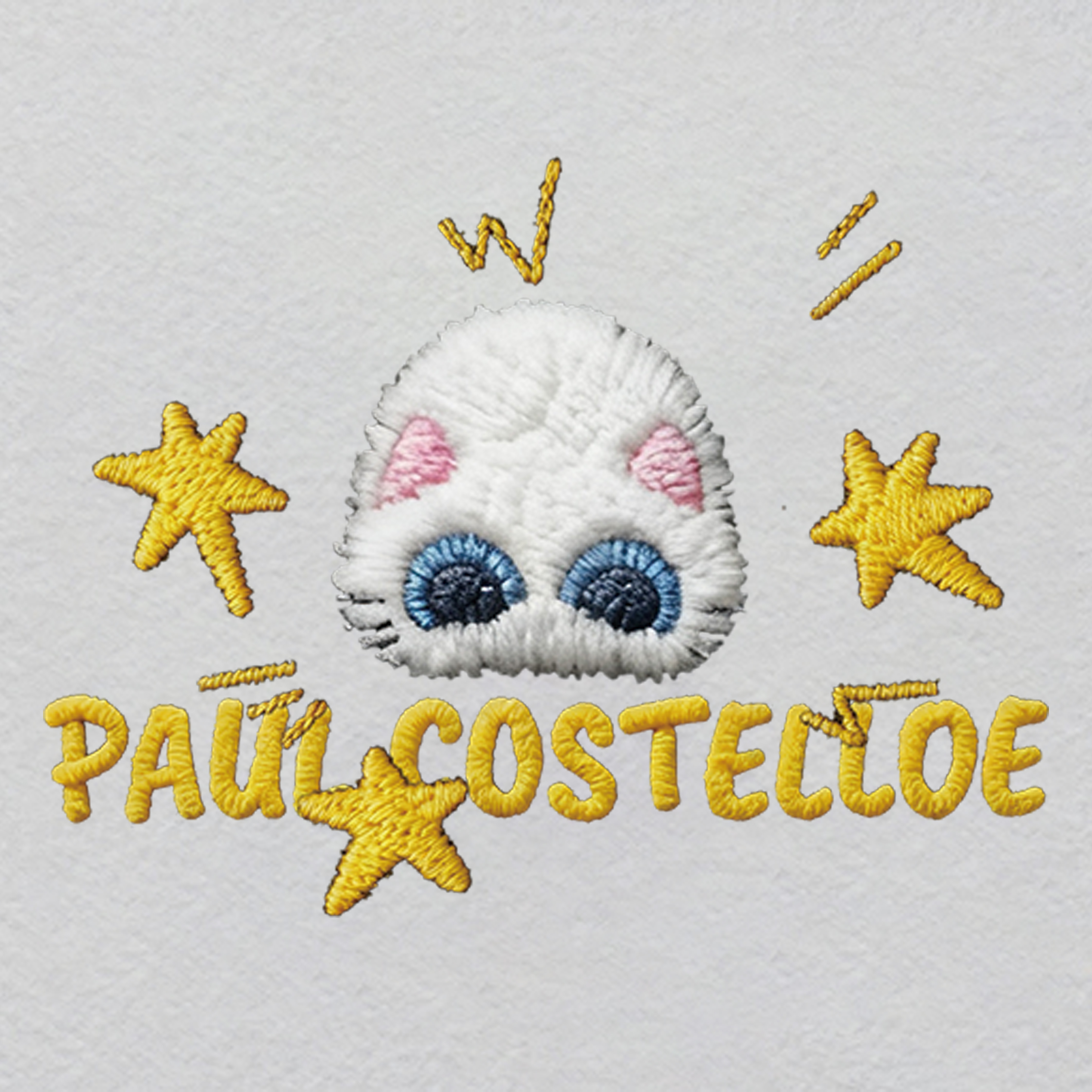 P000199-w35h26.5	"Echo Location" Bat Silhouette Crystal Label | Glowing Sonar Pulses