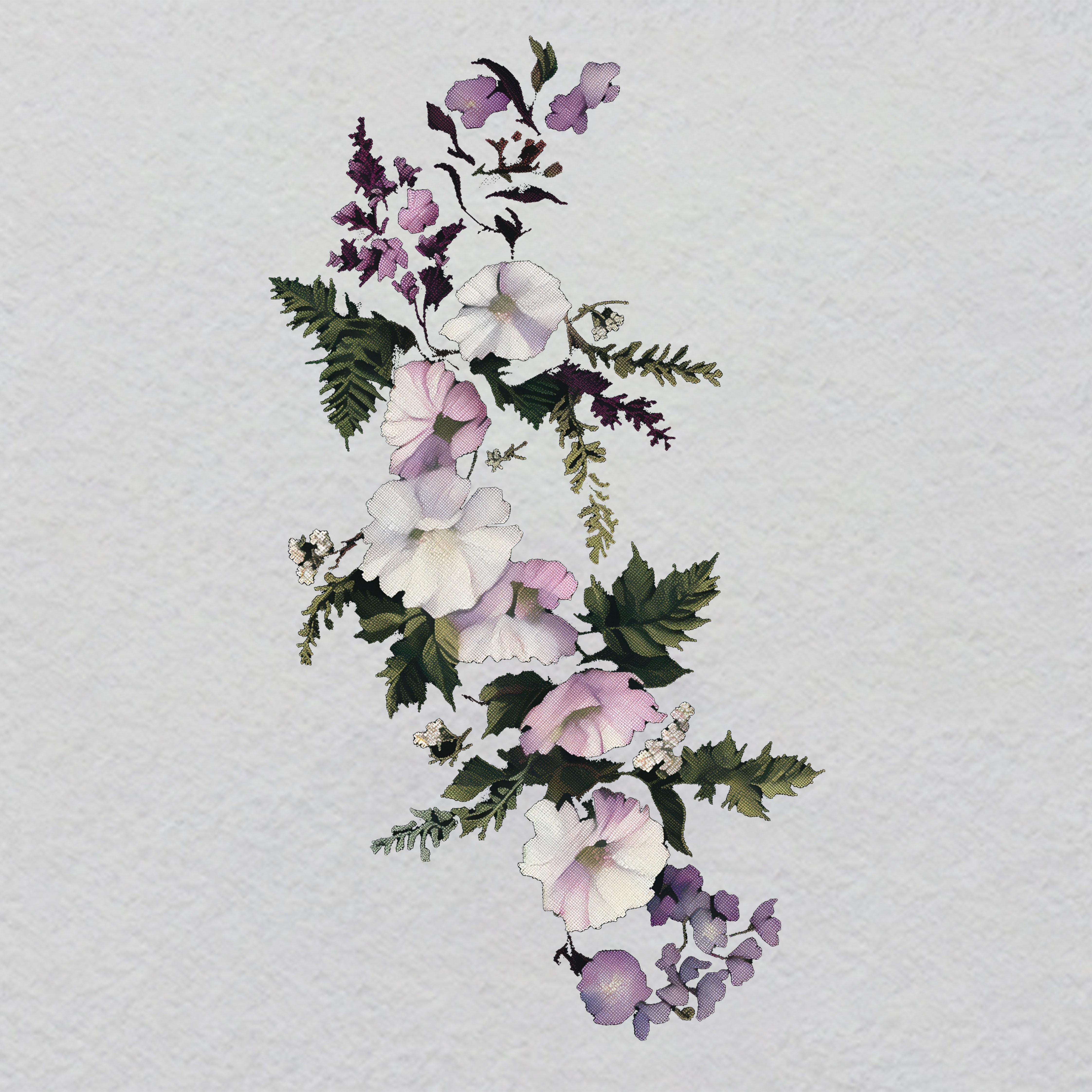 P000155-w19.4h35	Neon Derelict Factory Patch | Glowing Industrial Decay Beauty