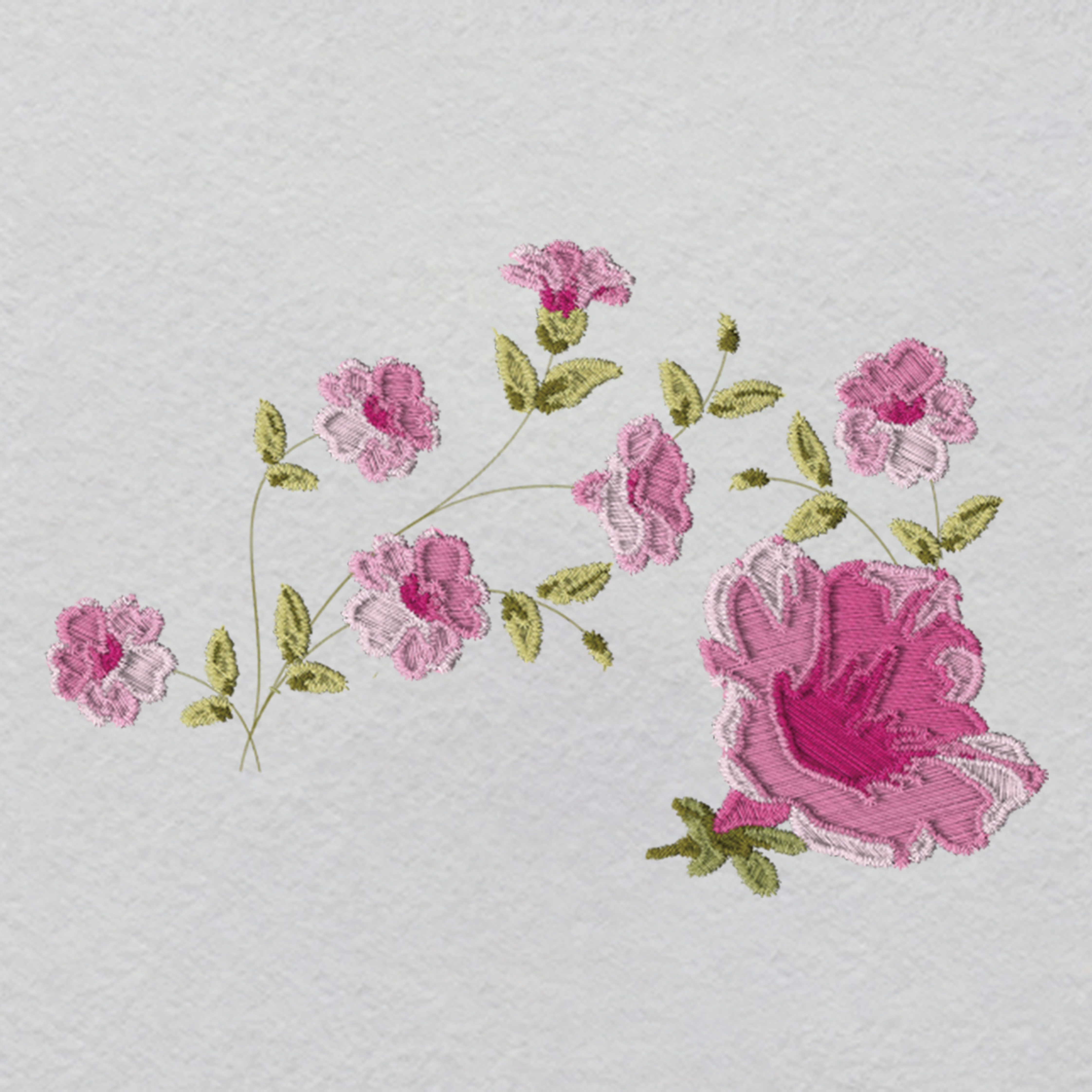 P000108-W35H23	Crystal Antique Kaleidoscope Iron-On | Fractal Pattern Tool