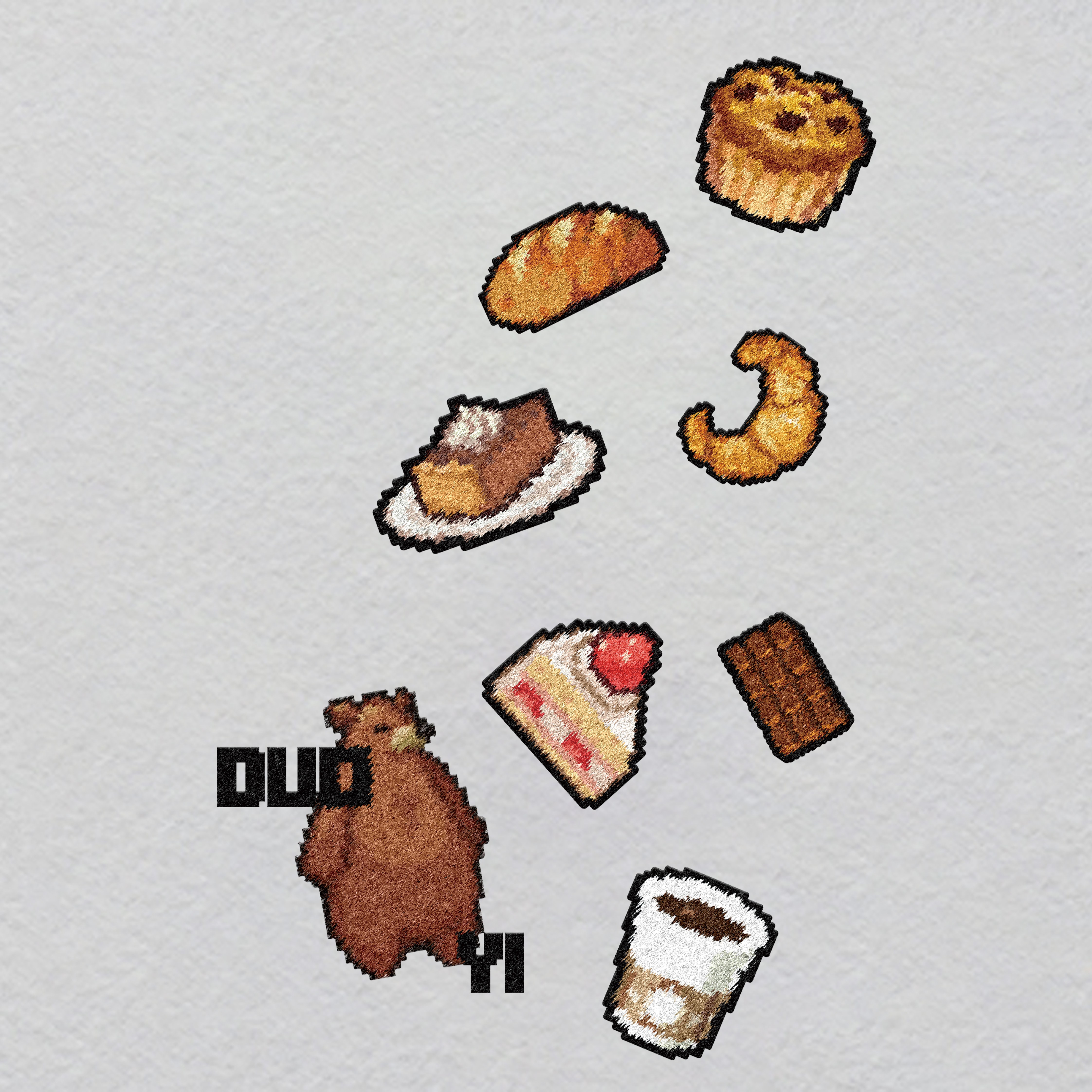 P000183-w23h35	Neon Pufferfish Inflation Patch | Glowing Spiky Defense Mode