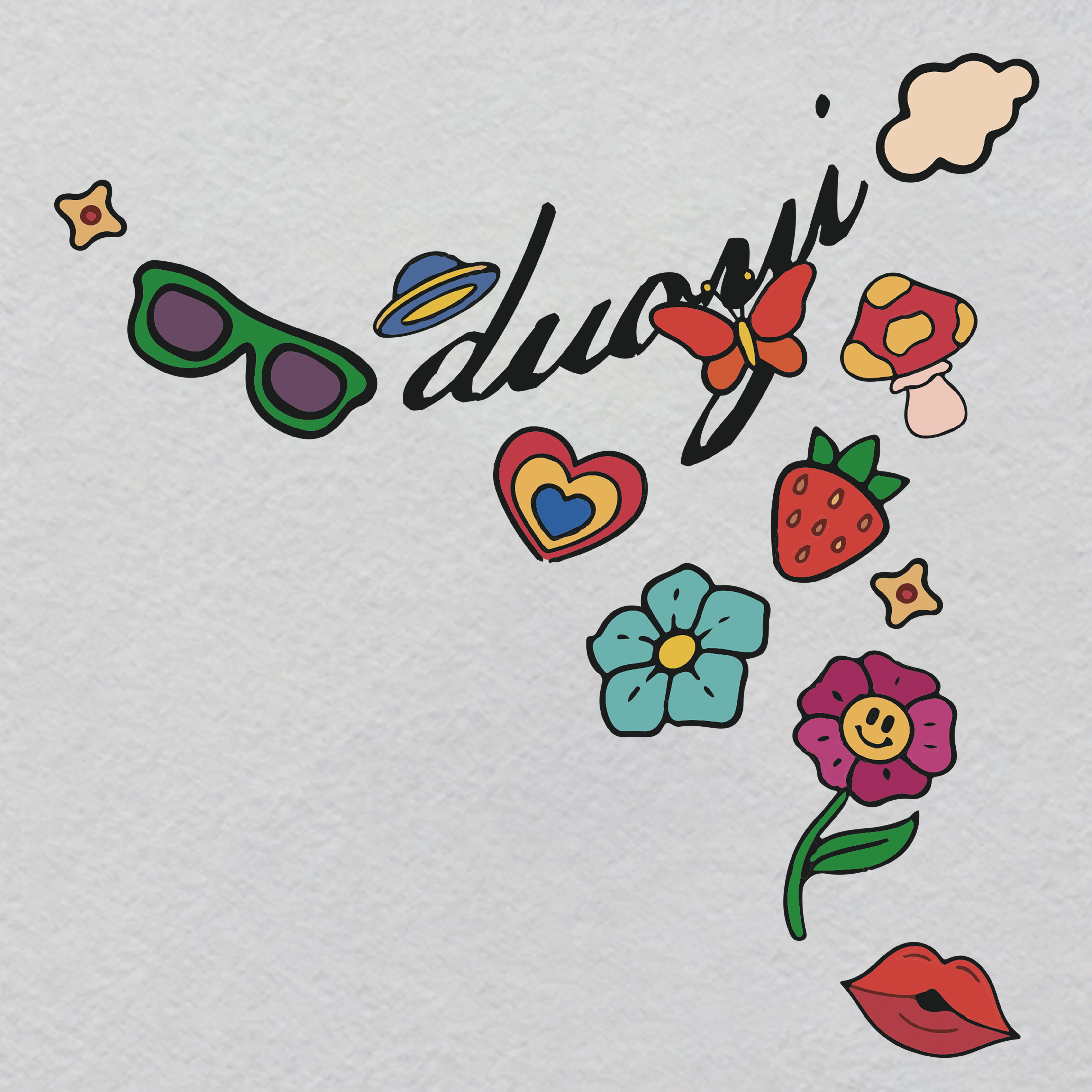 P000144-w34.3h35	"Neon Palimpsest" Crystal Label | Glowing Rewritten History Layer