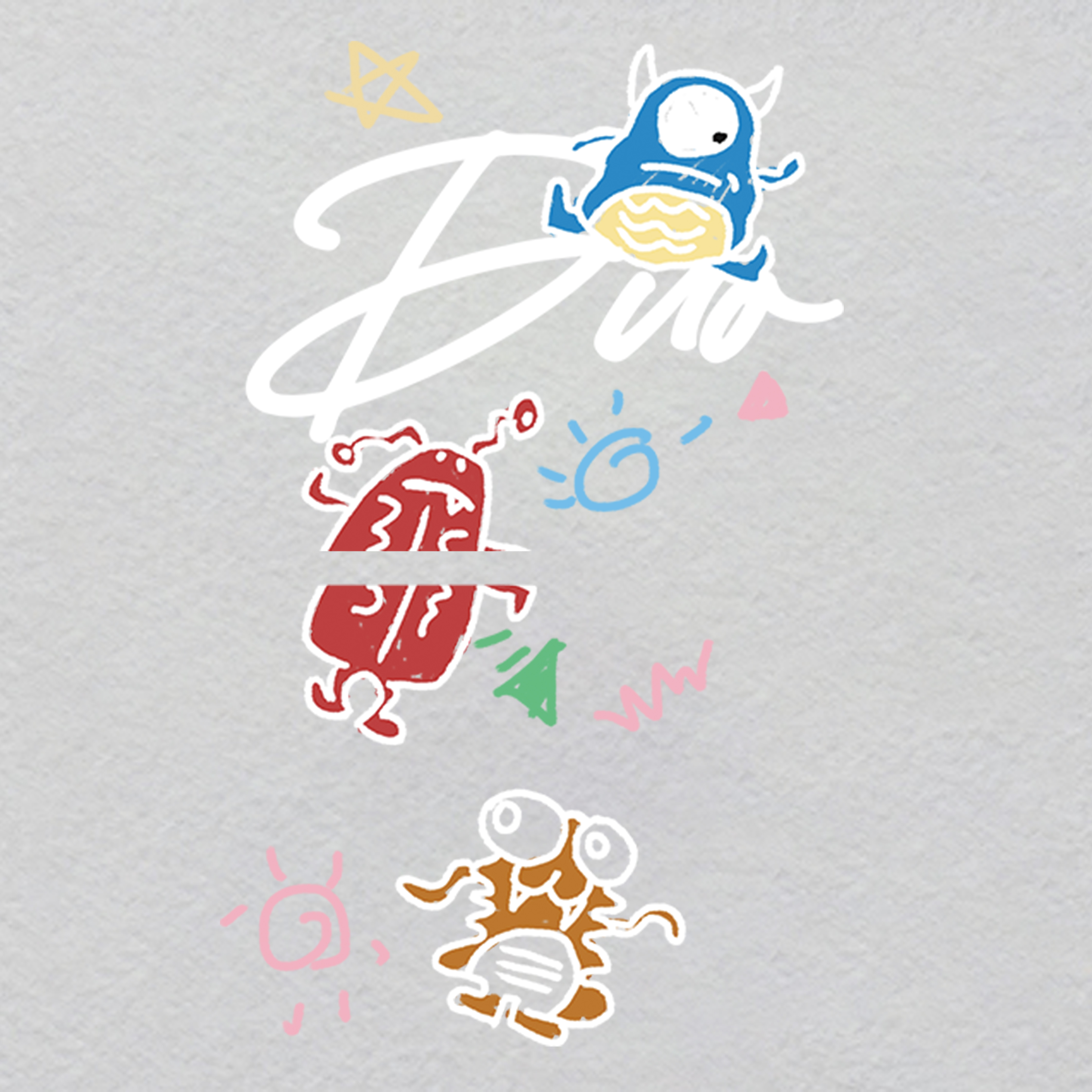 P000165-w21.7h35	"Neon Sonder" Crystal Label | Glowing Realization About Strangers