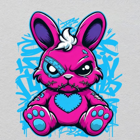 X00131-w29.18h35	Neon Leaking Battery Acid UV Patch | Cyberpunk Corrosion & Hazard