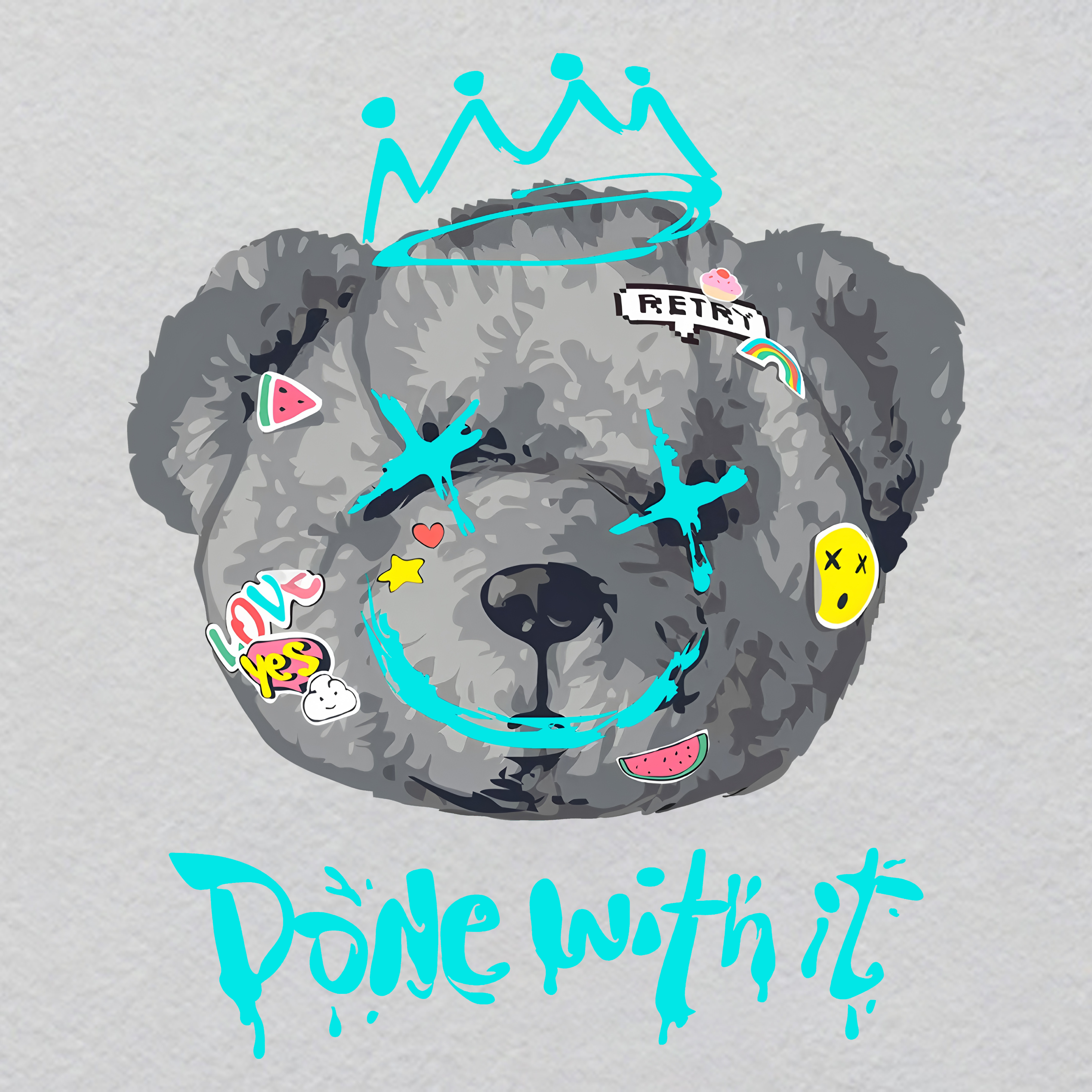 X00055-w29.18h35	"Anthropic Principle" Crystal Label | Glowing Universe Tailored for Us