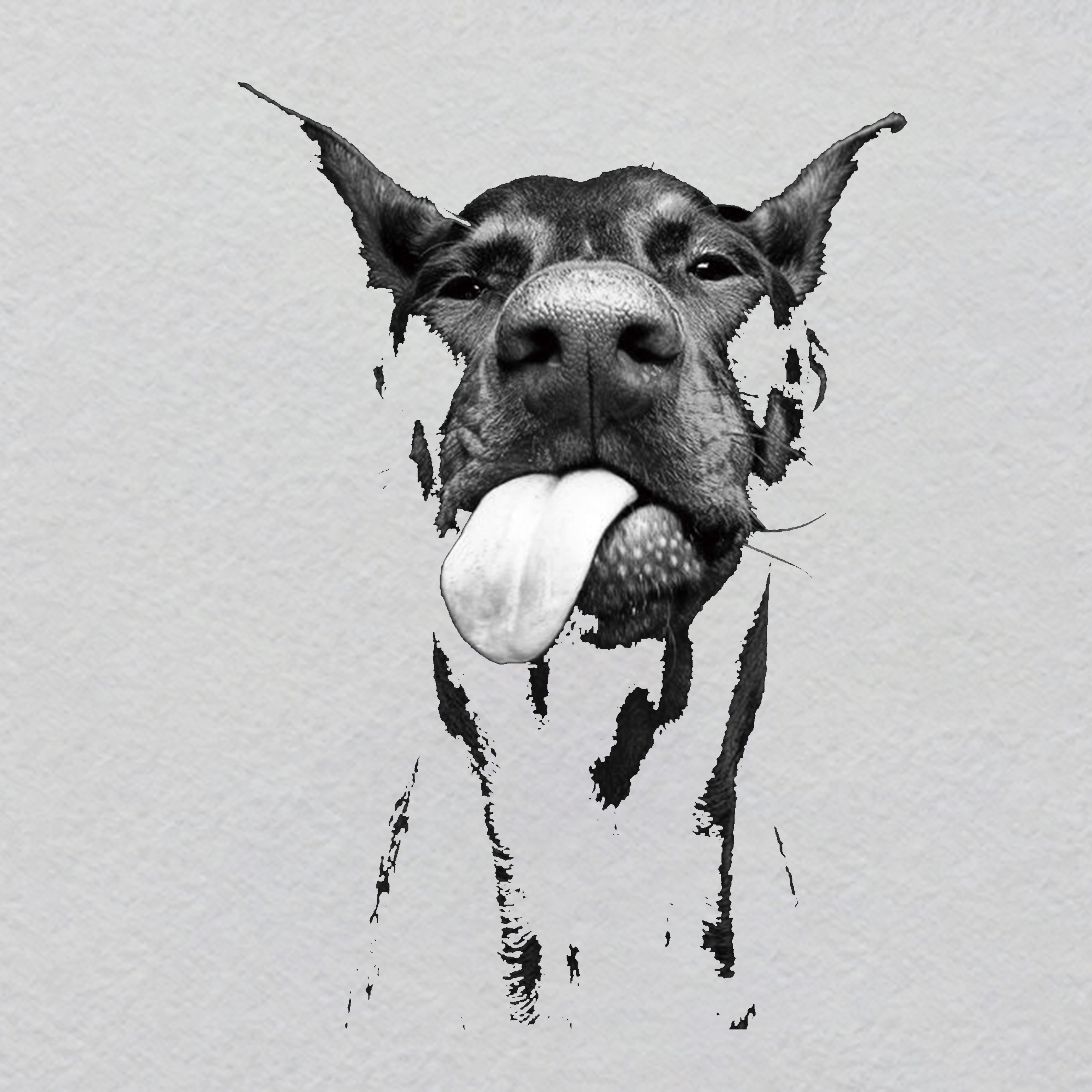 Z000138-w23.35h33 "Final Glitch" Crystal Iron-On Label | The 500th Unique Design