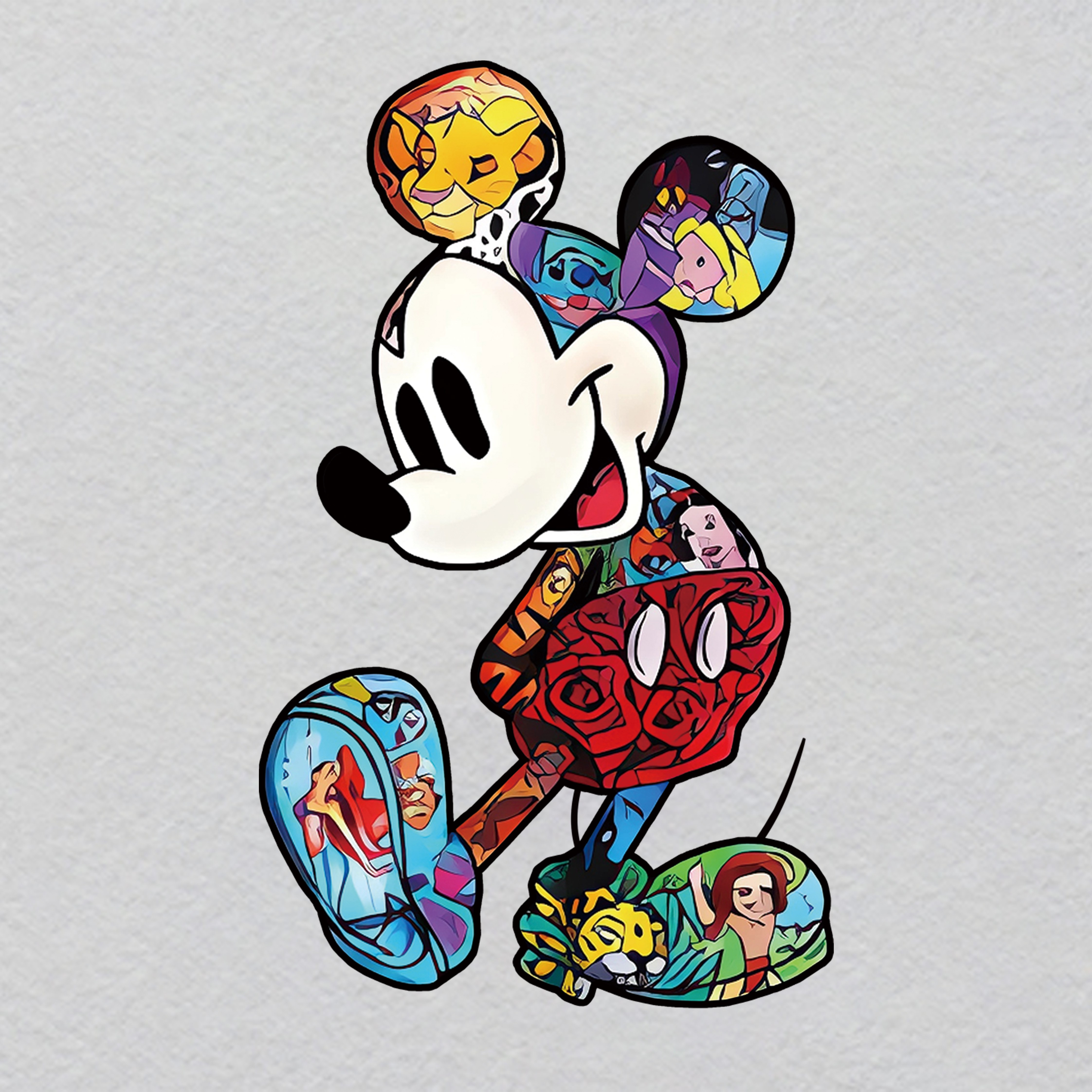 Z000186-w20h33	Neon Daft Punk Helmet Patch | Glowing Futuristic Music Icon