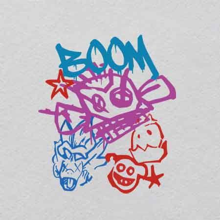 Z000277-w28.8h33	UV "X-Ray of a Bloom" Patch | Flower's Inner Structure Glow