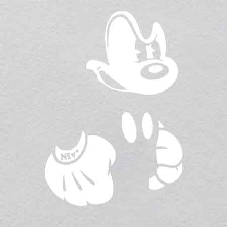 Z000004-w33.9h48	"Neon Patina" Crystal Label | Glowing Artificial Aging & History