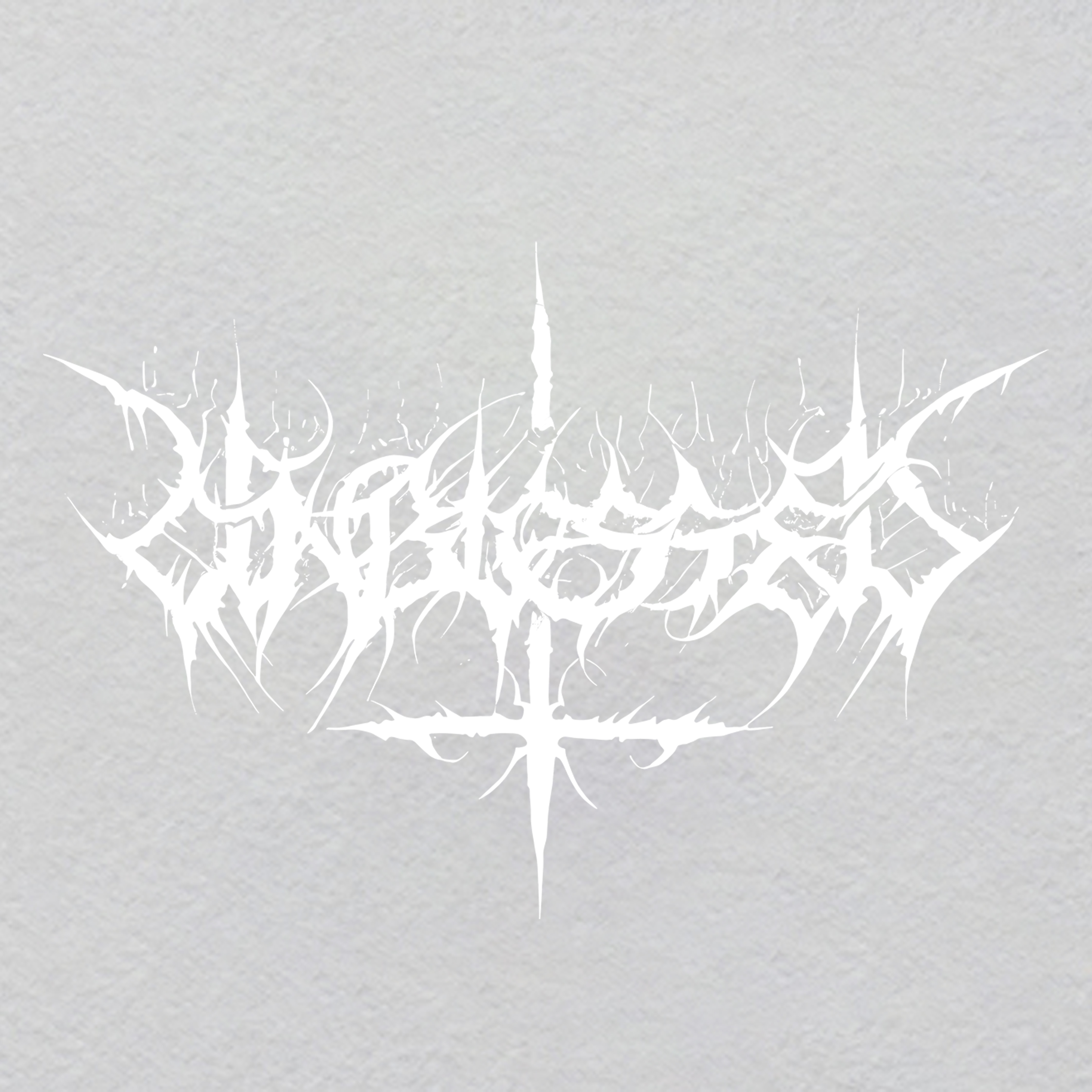 K000012-w35h23.6	"Neon Echo Location" Bat Silhouette Crystal Label | Sonic Glow Waves