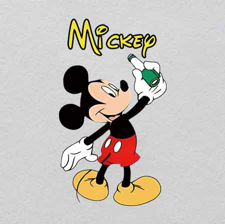 Z000293-w19h33	Crystal Retro Robot Pet Iron-On | 80s Toy Style Companion