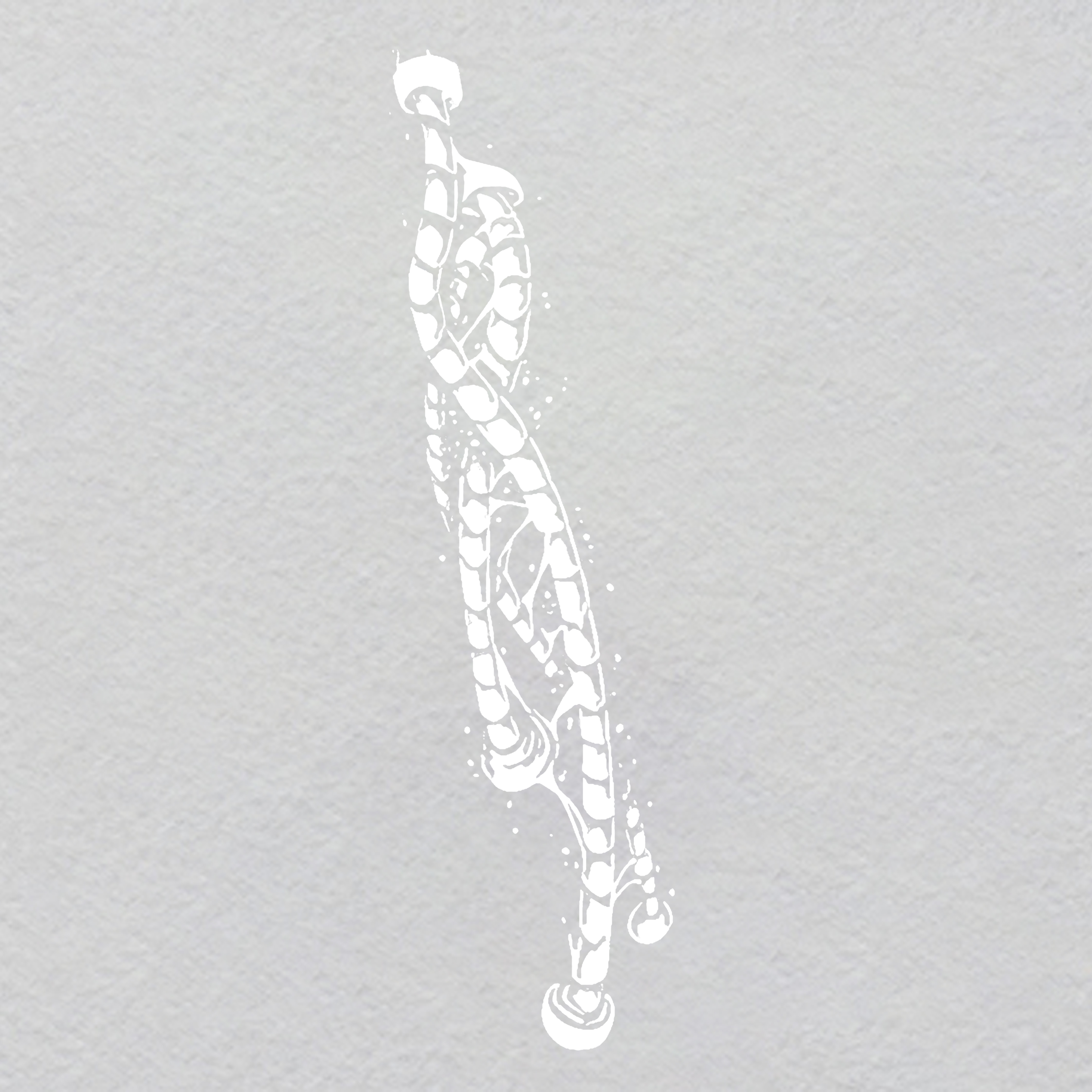 K000064-w10h35	"Fragmented Memory" Crystal Label | Glowing Disconnected Recall