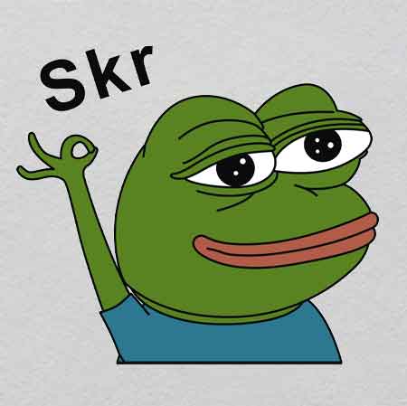 Skr Frog w34.1H30	UV Mycelial Network Patch | Glowing Fungal Roots in Forest	