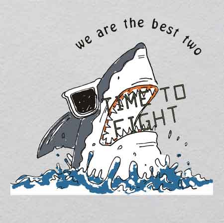 Shark w1.3h27.4	Crystal Retro Hoverboard Iron-On | Back to the Future Glow