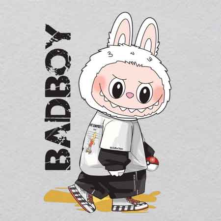 labubu（290）-w22h34.8	Labubu Magic Glow: Crystal UV Iron-On