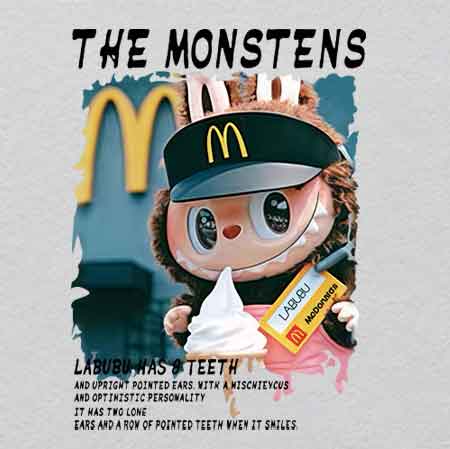 labubu（229）-w35.8h35	UV Crystal Labubu Iron-Ons for Custom Gear