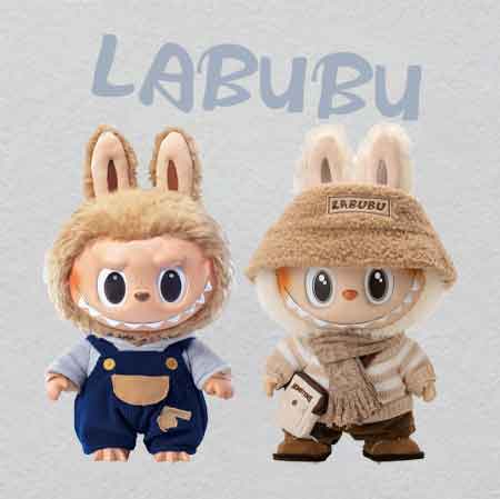 labubu（250）-w32.9h34.06	Labubu's Crystal Glow Iron-On Embroidered Patch