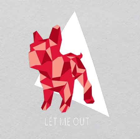 Edge shaped dog w25.8h32.5	Crystal Retro Jetpack Iron-On | Personal Flight Dream Glow