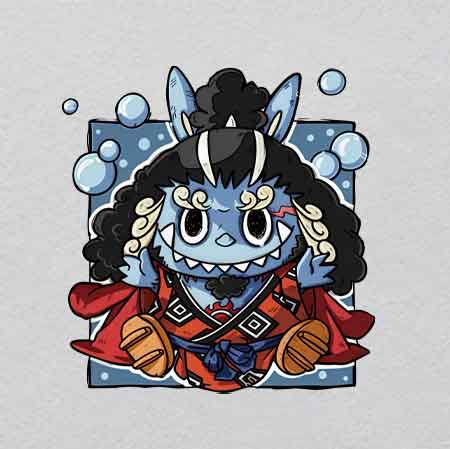 labubu（236）-w33.5h35	Magical Glow Labubu Iron-On Patches