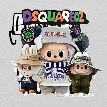 labubu（283）-w25.9h24.7	Labubu's Glowing Crystal Iron-On Collection