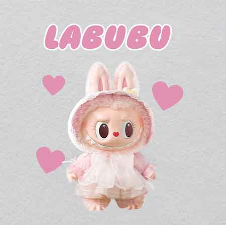 labubu（155）-w26.8h34.3	Labubu Fantasy: Glowing Crystal Label Patches