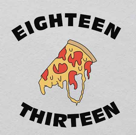 Cartoon pizza w1.7h33.2	Crystal Antique Sextant Iron-On | Measuring Angles at Sea