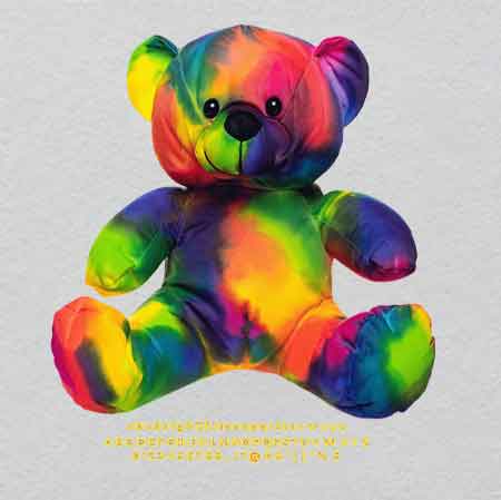 BEAR789A2 w23h26	Crystal Ship-in-a-Bottle Iron-On | Nautical Craft & Patience