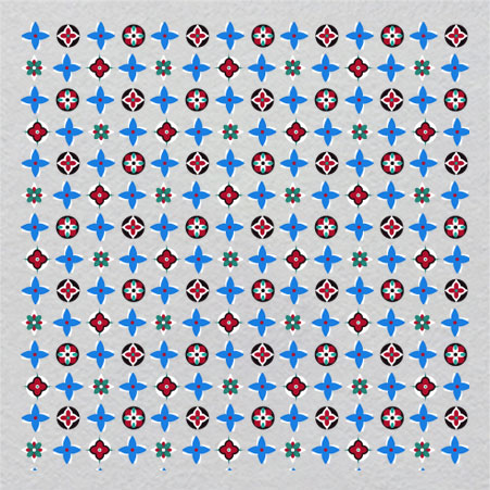 LV_PATTERN13w3.5h3.5	Singular Crystal Ember | Glowing Last Light of Data