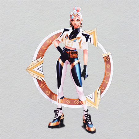 LV_PATTERN03w2.47h3.5	Singular Crystal Ember | Glowing Last Light of Data