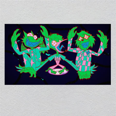 LV_PATTERN30w3.5h2.01	UV Zodiacal Light Patch | Glowing Cosmic Dust in Solar System