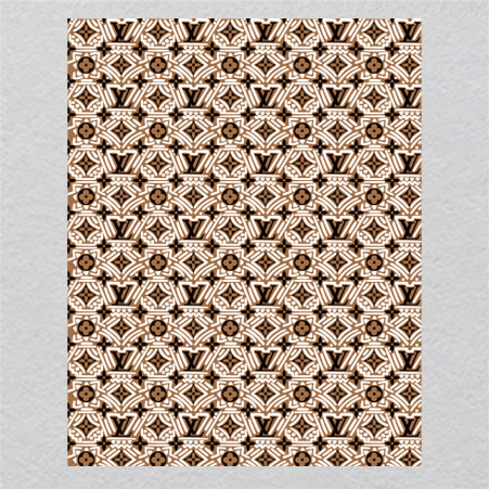 LV_PATTERN37w2.77h3.5	Singular Crystal Ember | Glowing Last Light of Data