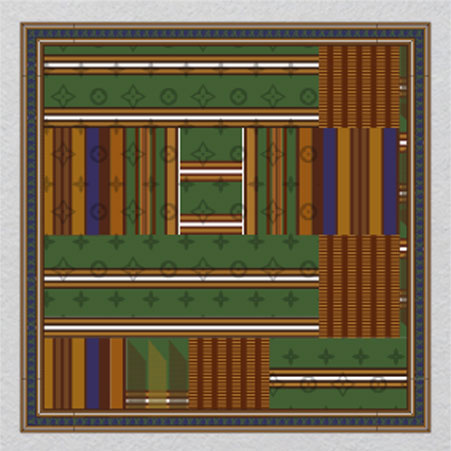 LV_PATTERN108w3.5h3.5	UV Zodiacal Light Patch | Glowing Cosmic Dust in Solar System