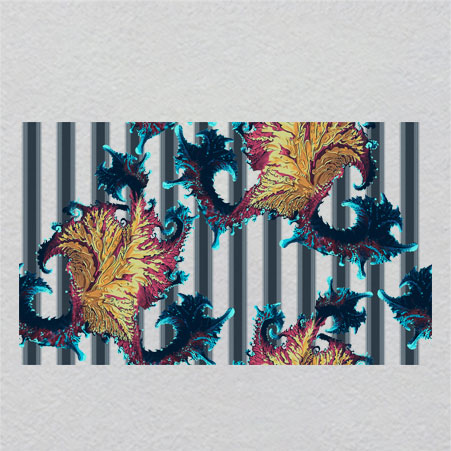 LV_PATTERN130w3.5h2.06	UV Zodiacal Light Patch | Glowing Cosmic Dust in Solar System